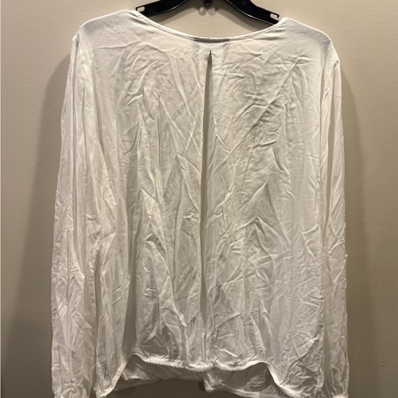 Lane Bryant White Blouse - Picture 6 of 7